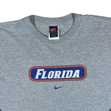 Load image into Gallery viewer, Vintage NIKE Team NCAA Florida Gators College Logo Graphic Long Sleeve T-Shirt