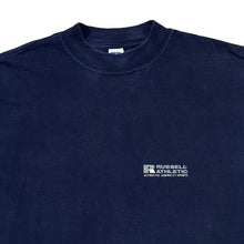 Load image into Gallery viewer, Vintage RUSSELL ATHLETIC Classic Logo Spellout Graphic Long Sleeve Cotton T-Shirt