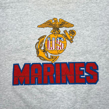 Load image into Gallery viewer, Vintage 90’s US MARINES Military Army Spellout Graphic Single Stitch T-Shirt