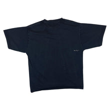 Load image into Gallery viewer, Early 00's QUIKSILVER Classic Surfer Skater Logo Faded Black Cotton T-Shirt