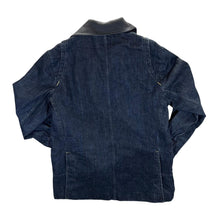 Load image into Gallery viewer, G-STAR Raw USA Denim Subtle Striped Heavy Blue Denim Button Chore Jacket