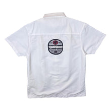 Load image into Gallery viewer, Early 00's Identic "Surfing Gold Coast" Y2K Surfer White Short Sleeve Shirt