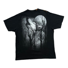 Load image into Gallery viewer, SPIRAL DIRECT Gothic Fantasy Wolf Forest Graphic T-Shirt