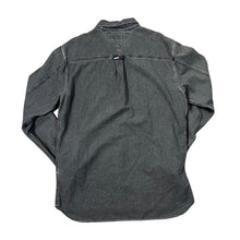 Load image into Gallery viewer, TOMMY JEANS Tommy Hilfiger "Regular Fit" Classic Mini Logo Denim Cotton Long Sleeve Shirt