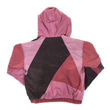 Load image into Gallery viewer, BDG Urban Outfitters Corduroy Cord Patchwork Hooded Lightly Padded Jacket