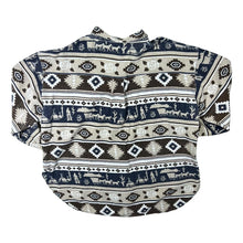 Load image into Gallery viewer, Vintage Aztec Crazy Abstract Patterned Cowboy Western Long Sleeve Shirt