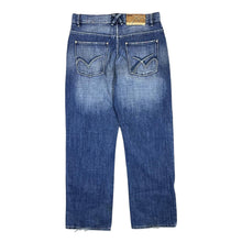 Load image into Gallery viewer, Early 00's MECCA USA Hip Hop Y2K Straight Leg Classic Blue Denim Jeans