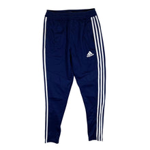 Load image into Gallery viewer, ADIDAS Climacool Three Stripe Mini Logo Navy Blue Tracksuit Bottoms