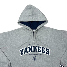 Load image into Gallery viewer, Vintage Lee Sports MLB NEW YORK YANKEES Embroidered Baseball Logo Spellout Pullover Hoodie
