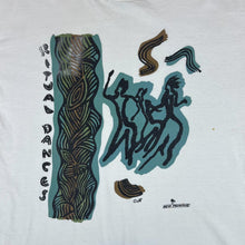 Load image into Gallery viewer, Vintage New Primitive RITUAL DANCING Spellout Graphic White T-Shirt