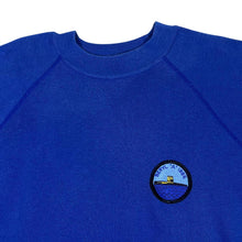 Load image into Gallery viewer, Vintage 80's BERYL "A" 1986 Navy Embroidered Patch Logo Blue Crewneck Sweatshirt