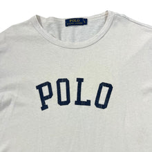 Load image into Gallery viewer, POLO RALPH LAUREN Classic Logo Spellout Graphic Raglan Long Sleeve T-Shirt