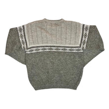 Load image into Gallery viewer, Vintage ANTARTEX Weekend Grandad Patterned Acrylic Wool Alpaca Knit Jumper
