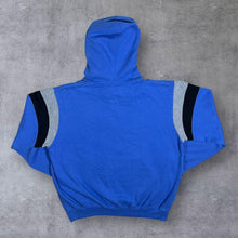 Load image into Gallery viewer, Early 00's NFL Detroit Lions Football Embroidered Spellout Blue Pullover Hoodie