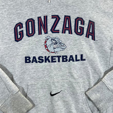 Load image into Gallery viewer, Nike NCAA GONZAGA BASKETBALL Embroidered Mini Centre Swoosh College Pullover Hoodie