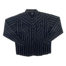 Load image into Gallery viewer, Vintage JACK Made In India Patterned Cowboy Western Cotton Long Sleeve Shirt
