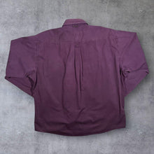Load image into Gallery viewer, Vintage Timberland Weathergear Classic Maroon Burgundy Cotton Long Sleeve Shirt