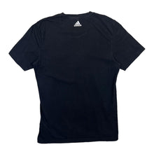 Load image into Gallery viewer, ADIDAS Classic Big Spellout Graphic Short Sleeve Black T-Shirt