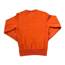 Load image into Gallery viewer, Vintage CHAMPION Reverse Weave Classic Embroidered Mini Logo Orange Crewneck Sweatshirt
