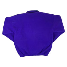 Load image into Gallery viewer, Vintage 90's Abstract Patterned Colour Block Zip Fleece Sweatshirt