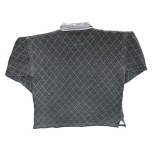 Load image into Gallery viewer, Vintage Used Company Quilted Effect 1/4 Zip Collared Polo Shirt Sweatshirt