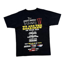 Load image into Gallery viewer, THE HEAVY METAL TRUANTS IV "Road Crew" Music Band Festival Tour Graphic T-Shirt
