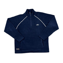 Load image into Gallery viewer, Early 00's UMBRO Classic Embroidered Mini Logo 1/4 Zip Pullover Fleece Sweatshirt