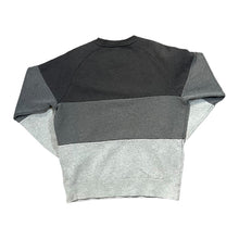 Load image into Gallery viewer, NIKE AIR Embroidered Mini Logo Colour Block Grey Crewneck Sweatshirt