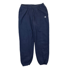 Load image into Gallery viewer, CHAMPION Classic Embroidered Mini Logo Navy Blue Sweatpants Joggers