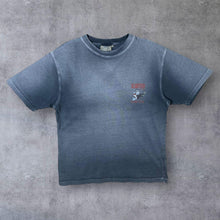 Load image into Gallery viewer, Early 00's Weird Fish "Scarfish" Parody Graphic Faded Grey Distressed T-Shirt