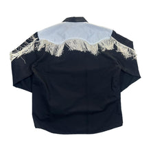 Load image into Gallery viewer, Vintage 90's TEJAS Cowboy Western Tassle Embroidered Horse Pearl Snap Long Sleeve Shirt