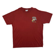 Load image into Gallery viewer, WEIRD FISH "The Dukes Of Haddock" Parody Spellout Graphic Red T-Shirt