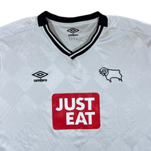 Load image into Gallery viewer, Umbro DERBY COUNTY FC 2015 2016 White Home Football Shirt