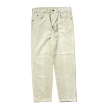 Load image into Gallery viewer, Vintage WRANGLER Classic Regular Fit Straight Leg Cream Denim Jeans