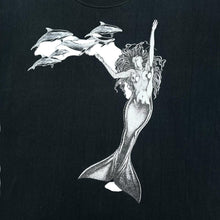 Load image into Gallery viewer, Vintage B&C "Kilkee Ireland" Diving & Watersports Centre Mermaid Dolphin Souvenir Graphic Short Sleeve T-Shirt