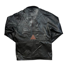Load image into Gallery viewer, Vintage 90's CAMANCHI LEATHERS LONDON Genuine Real Black Leather Zip Jacket