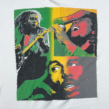 Load image into Gallery viewer, Vintage 90's BOB MARLEY Rasta Reggae Music Artist Band Tribute Graphic T-Shirt