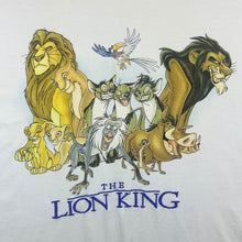 Load image into Gallery viewer, Vintage 90's Disney Fashions "The Lion King" Embroidered Movie Single Stitch T-Shirt