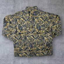 Load image into Gallery viewer, Vintage Angelo Litrico Crazy Abstract Patterned Long Sleeve Viscose Cotton Blend Shirt