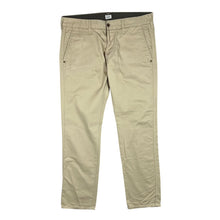 Load image into Gallery viewer, EDWIN "55 Chino" Classic Beige Straight Leg Cotton Chino Trousers