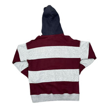 Load image into Gallery viewer, CHAMPION Colour Block Striped Embroidered Big Logo Spellout Pullover Hoodie