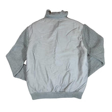 Load image into Gallery viewer, Vintage 80's ST MICHAEL Marks & Spencer Acrylic Knit Collar Sleeve Zip Jacket