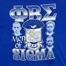 Load image into Gallery viewer, Vintage Hanes (1994) MEN OF SIGMA Phi Beta Sigma Graphic Single Stitch T-Shirt