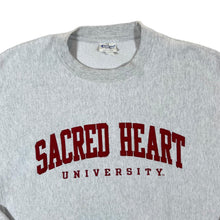 Load image into Gallery viewer, Champion Reverse Weave SACRED HEART UNIVERSITY College Embroidered Crewneck Sweatshirt
