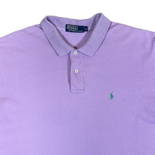 Load image into Gallery viewer, POLO RALPH LAUREN Classic Embroidered Mini Logo Lilac Purple Short Sleeve Polo Shirt