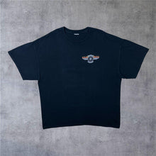 Load image into Gallery viewer, Early 00's The Kickstand "Burgin, KY" Bikes, Blues and Bar-B-Que Souvenir T-Shirt