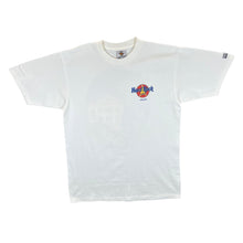Load image into Gallery viewer, Vintage 90's HARD ROCK CAFE "Dallas" Souvenir Logo Spellout Graphic White T-Shirt