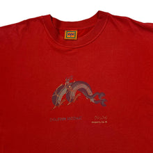 Load image into Gallery viewer, Vintage 90's DOLPHIN MOSAIC "Delos" Souvenir Animal Spellout Graphic T-Shirt