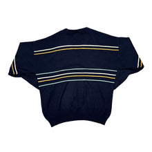 Load image into Gallery viewer, Vintage 90's FARAH Classic Multi Striped Acrylic Knit V-Neck Sweater Jumper