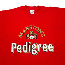 Load image into Gallery viewer, Vintage 90's Screen Stars MARSTON'S PEDIGREE Beer Drinks Promo Logo Spellout Graphic Single Stitch T-Shirt